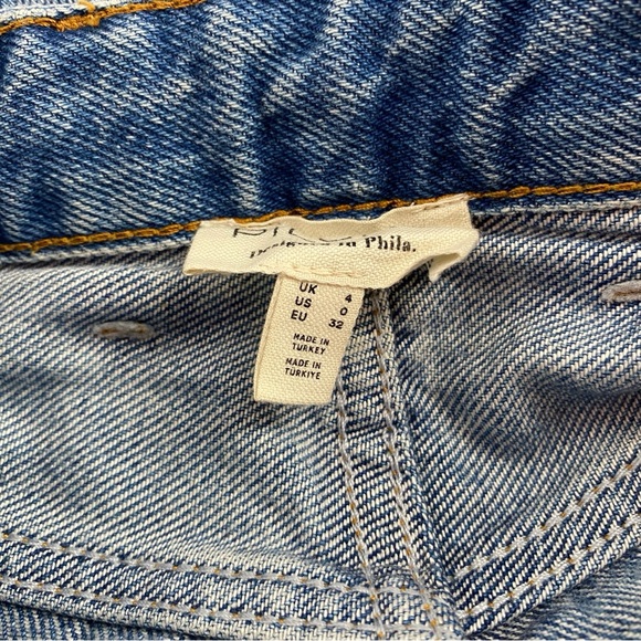 PILCRO The Madi Front-Slit Denim Skirt - Picture 10 of 11